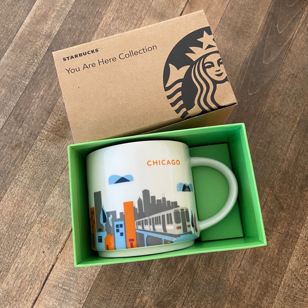 Starbucks you are here mug CHICAGO